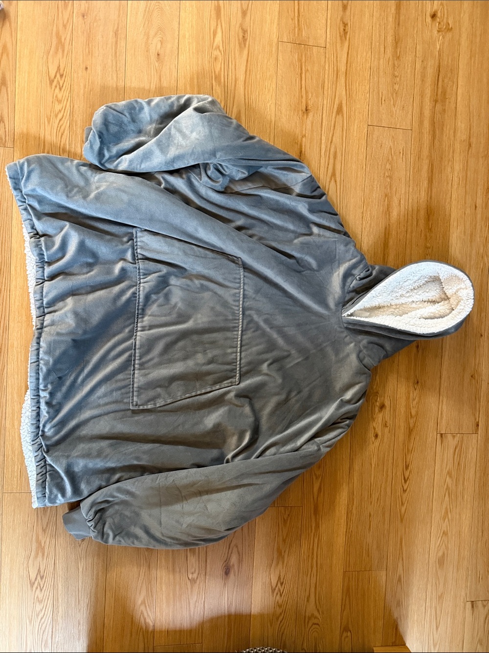 Men's Hooded Fleece Snuggie